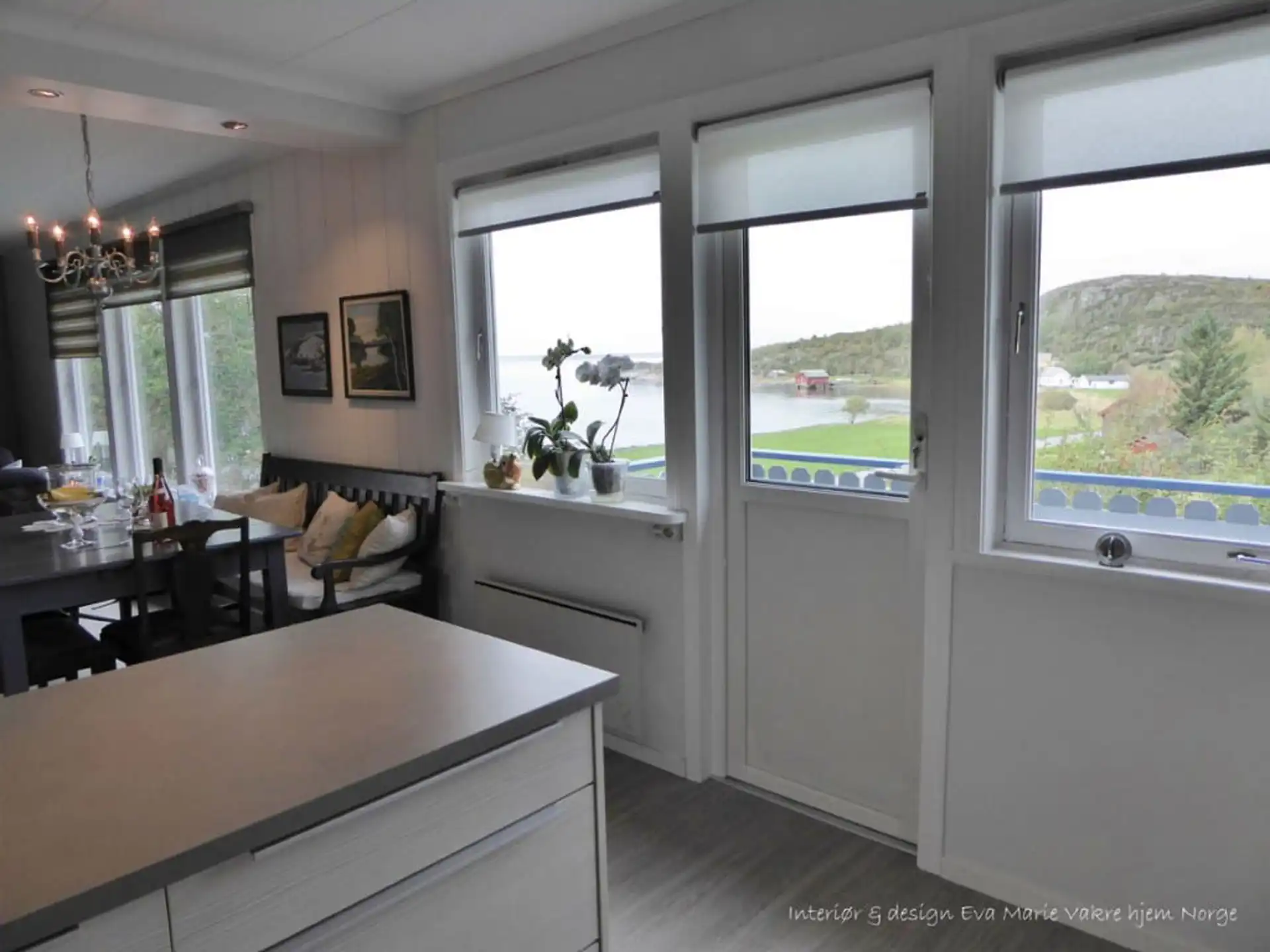 Kjøkken-spisestue etetr oppussing