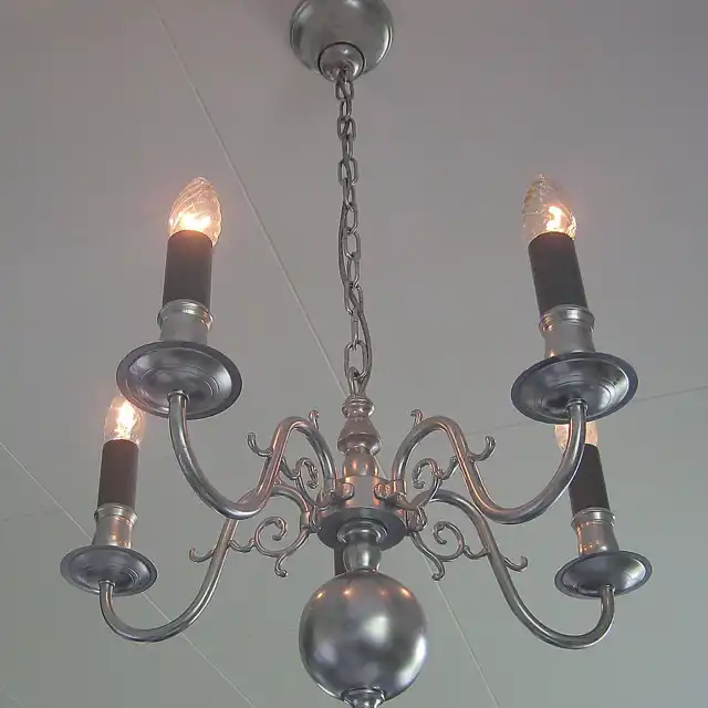 Lysekrone Etter i sølv